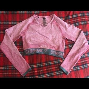 NWOT Gymshark Flex Long Sleeve Crop Top